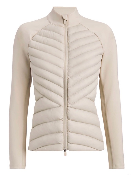 G/FORE Jackets & Blazers - NWT G/FORE Hybrid Quilted Stretch Tech Interlock Jacket in Stone in L & XL